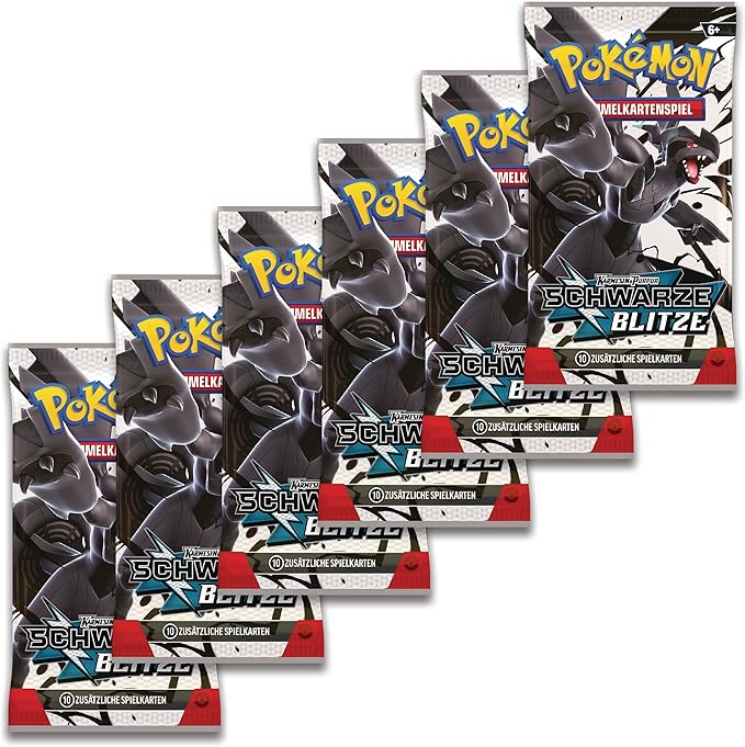 Pokémon Karmesin & Purpur Schwarze Blitze Booster Bundle (deutsch)