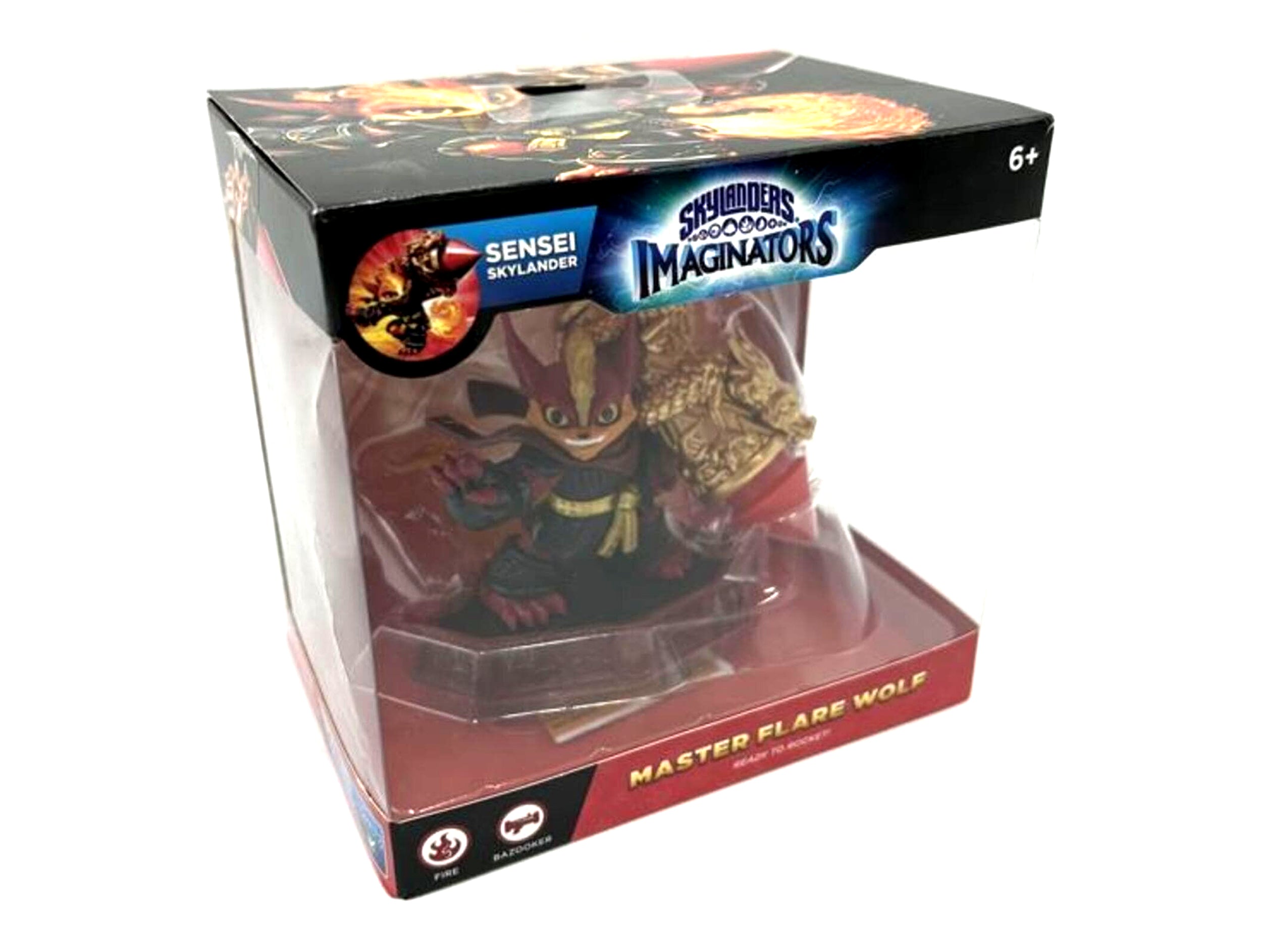 Figurine Skylanders Imaginators Flare Wolf dans son emballage d'origine OVP