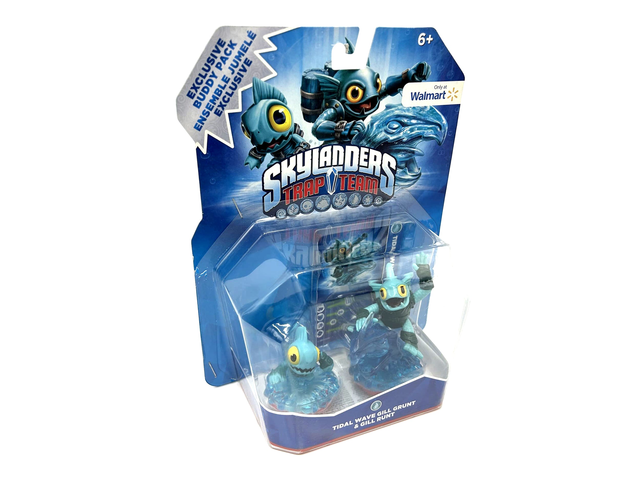 Skylanders Trap Team Tidal Wave Gill Grunt &amp; Gill Runt Duo Pack Édition Walmart