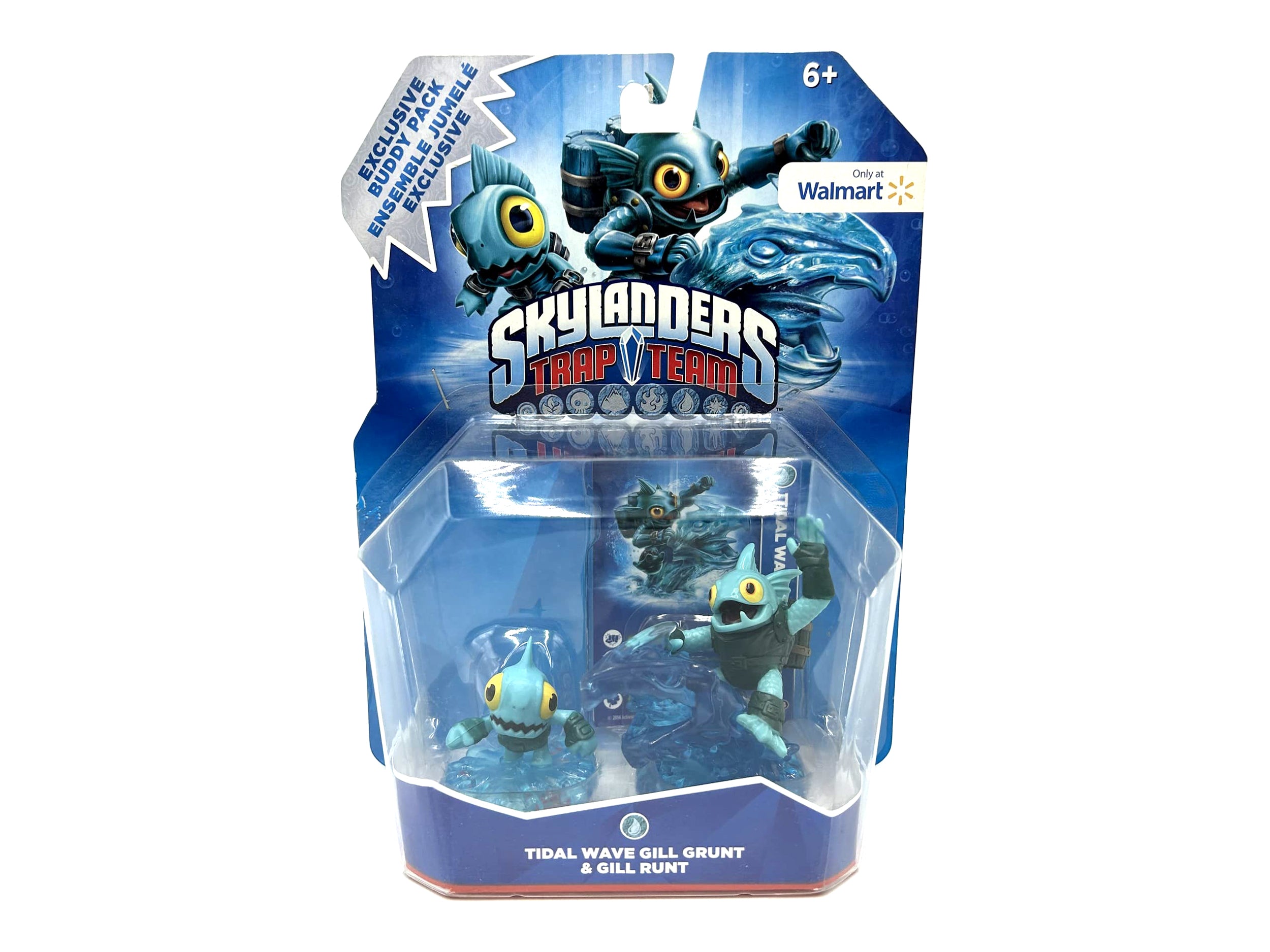 Skylanders Trap Team Tidal Wave Gill Grunt &amp; Gill Runt Duo Pack Walmart Edition
