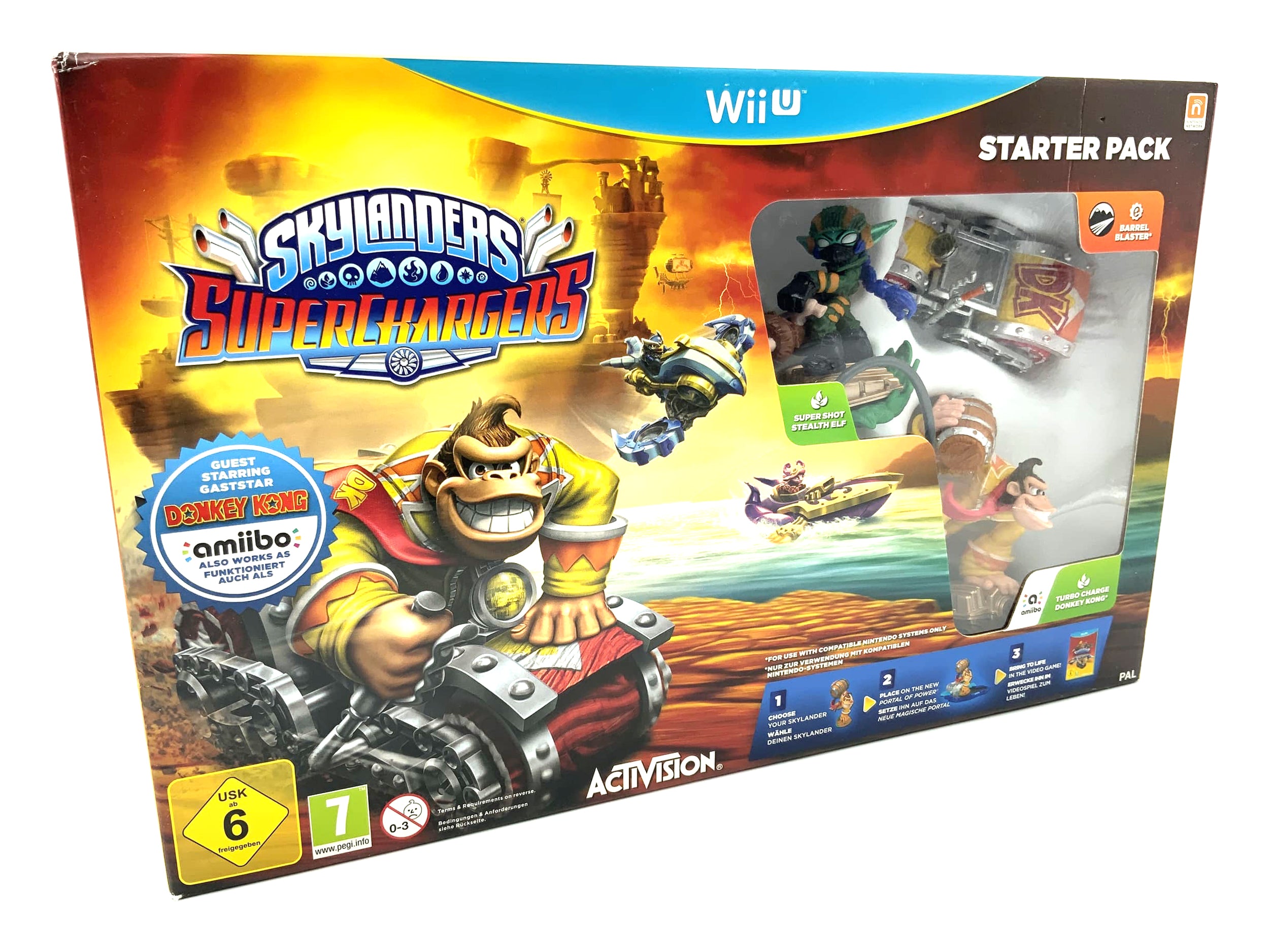 Skylanders Superchargers Starterset für Nintendo Wii U starter Pack