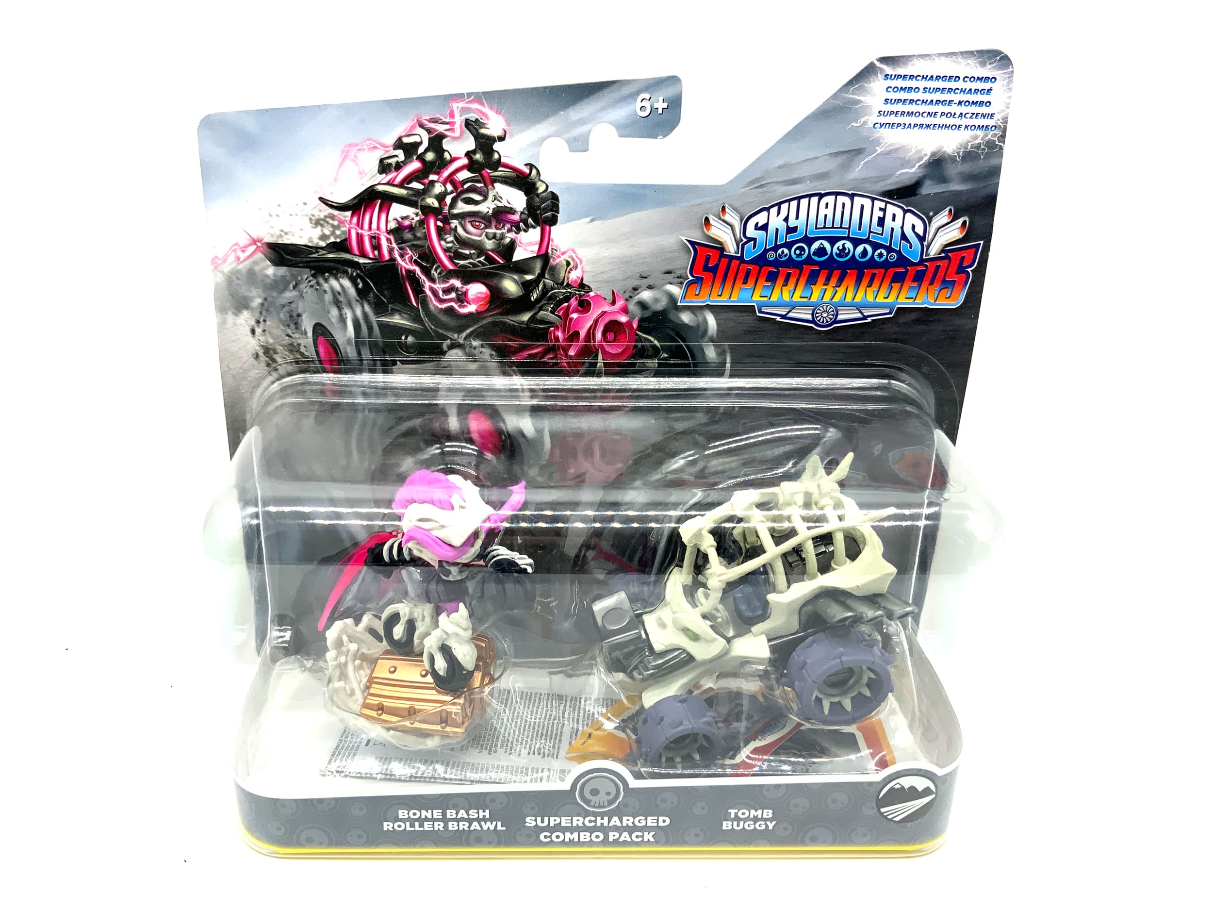 Skylanders Superchargers Supercharged Combo Pack Bone Bash Roller Brawl in OVP