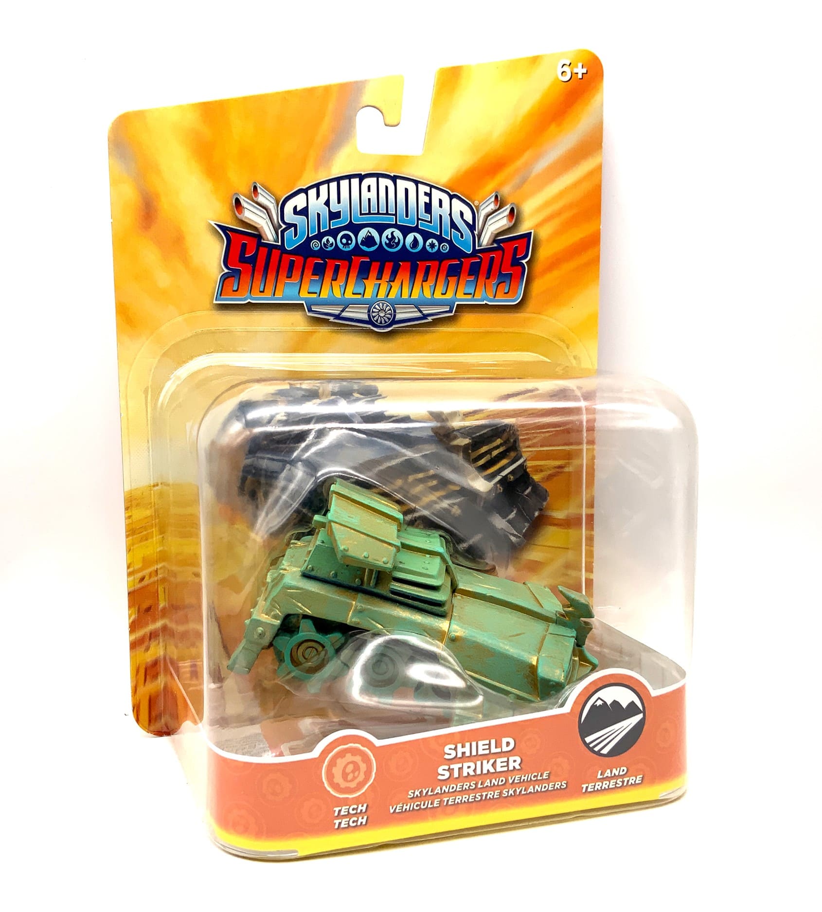 Skylanders Superchargers Shield Striker Copper Patina Chase Variante in OVP