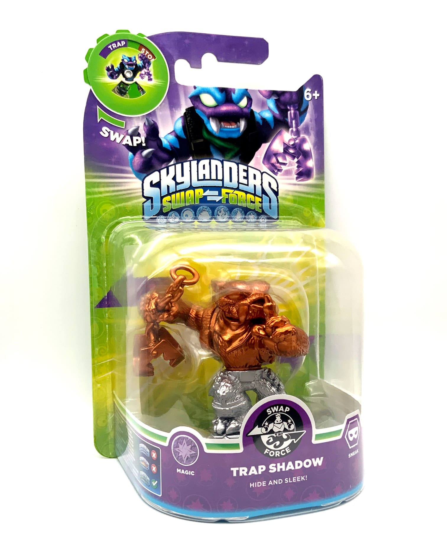 Skylanders Swap Force Bronze & Silver Trap Shadow Chase Variante OVP (geklebt)