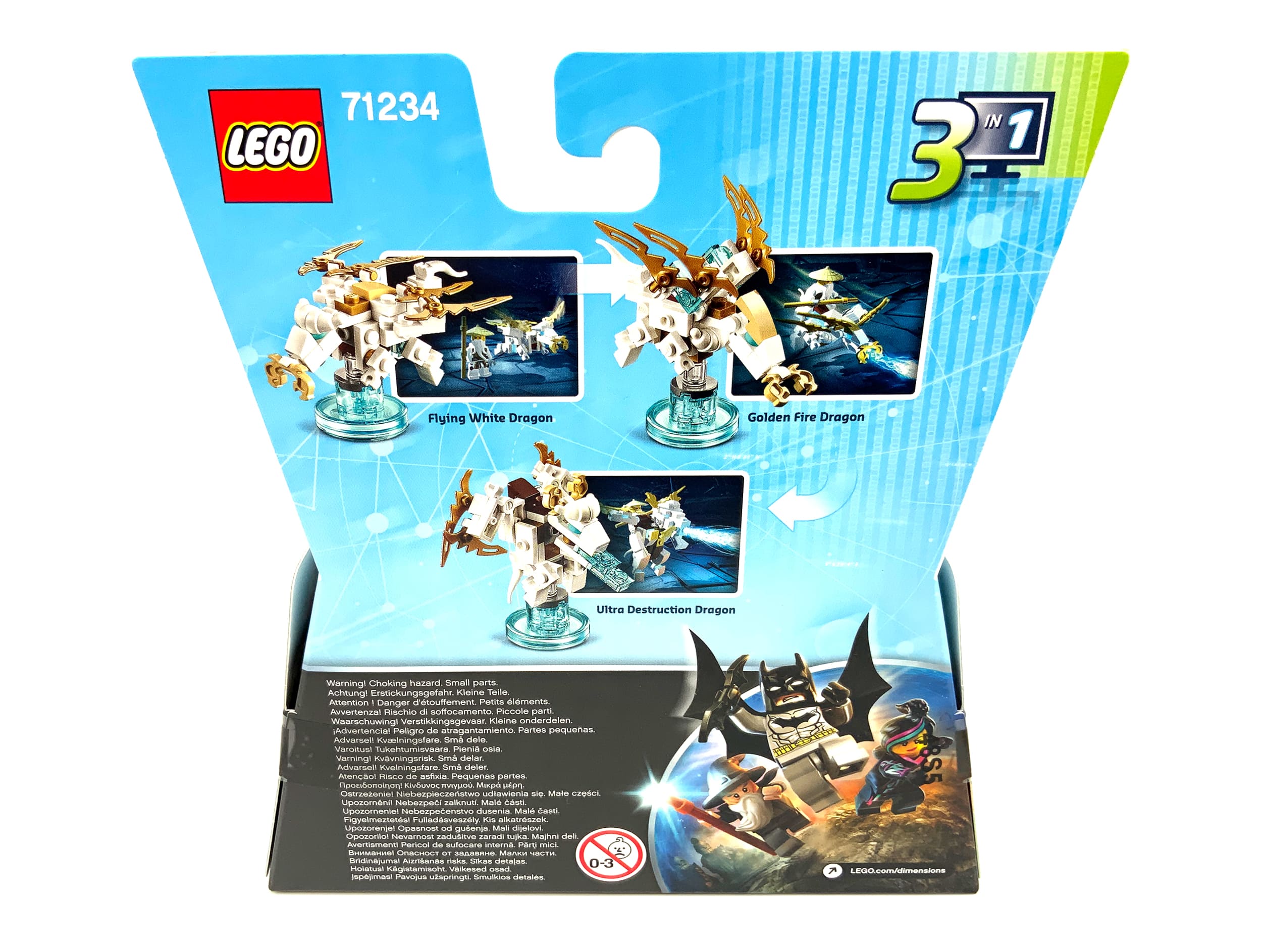 LEGO® Dimensions Fun Pack 71234 Ninjago - Sensei Wu & Flying White Dragon