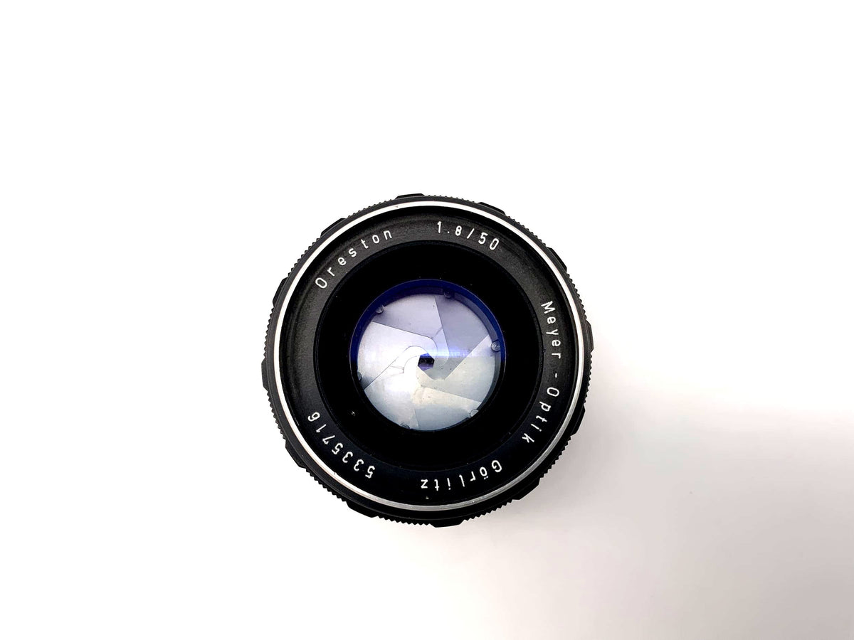 Meyer Optik Görlitz Oreston 50mm f/1.8 Objektiv (M42)