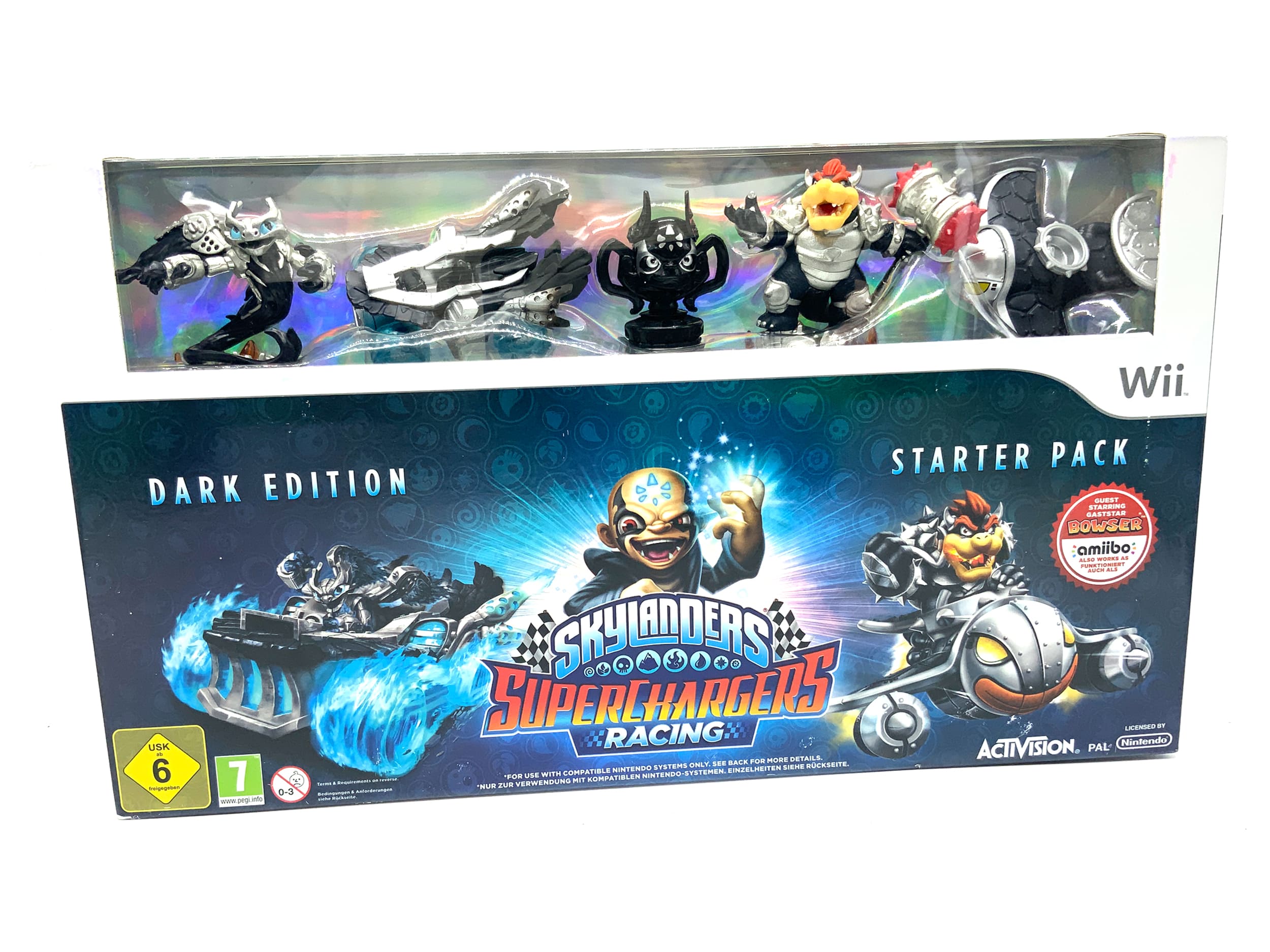 Skylanders Superchargers Dark Edition Starterset  Nintendo Wii starter Pack Neu