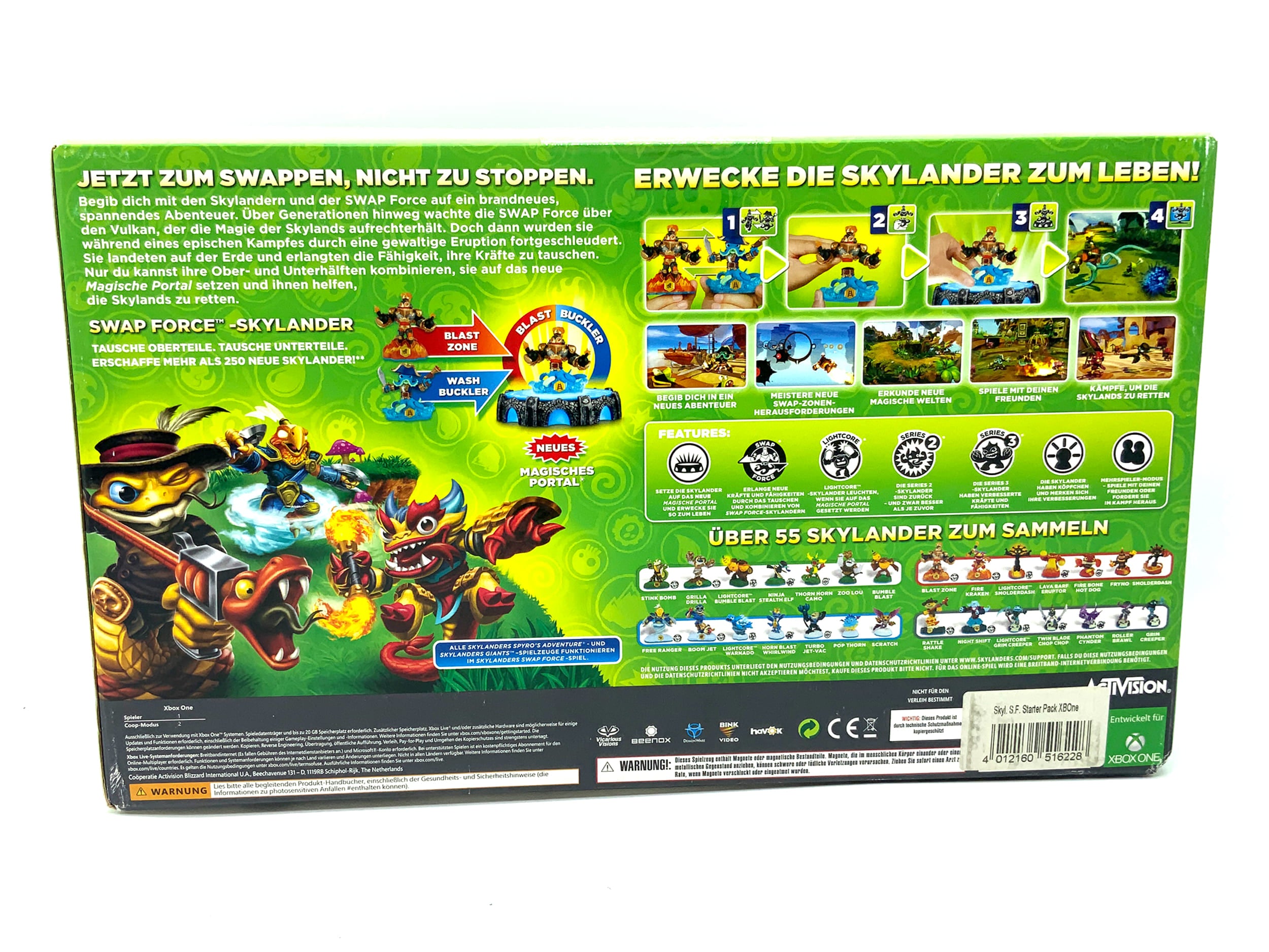 Skylanders Swap Force Starterset für Xbox One starter Pack Neu