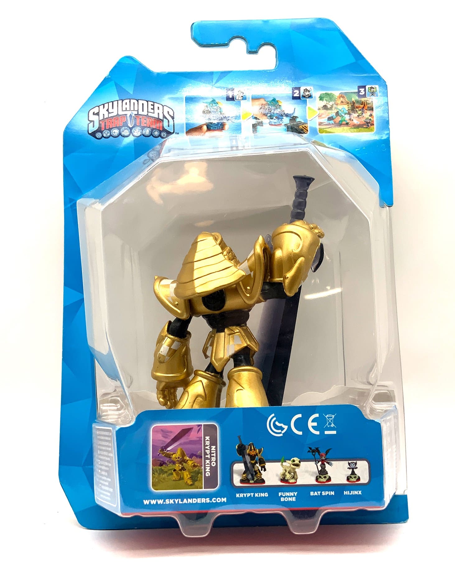 Skylanders Trap Team Nitro Krypt King in OVP