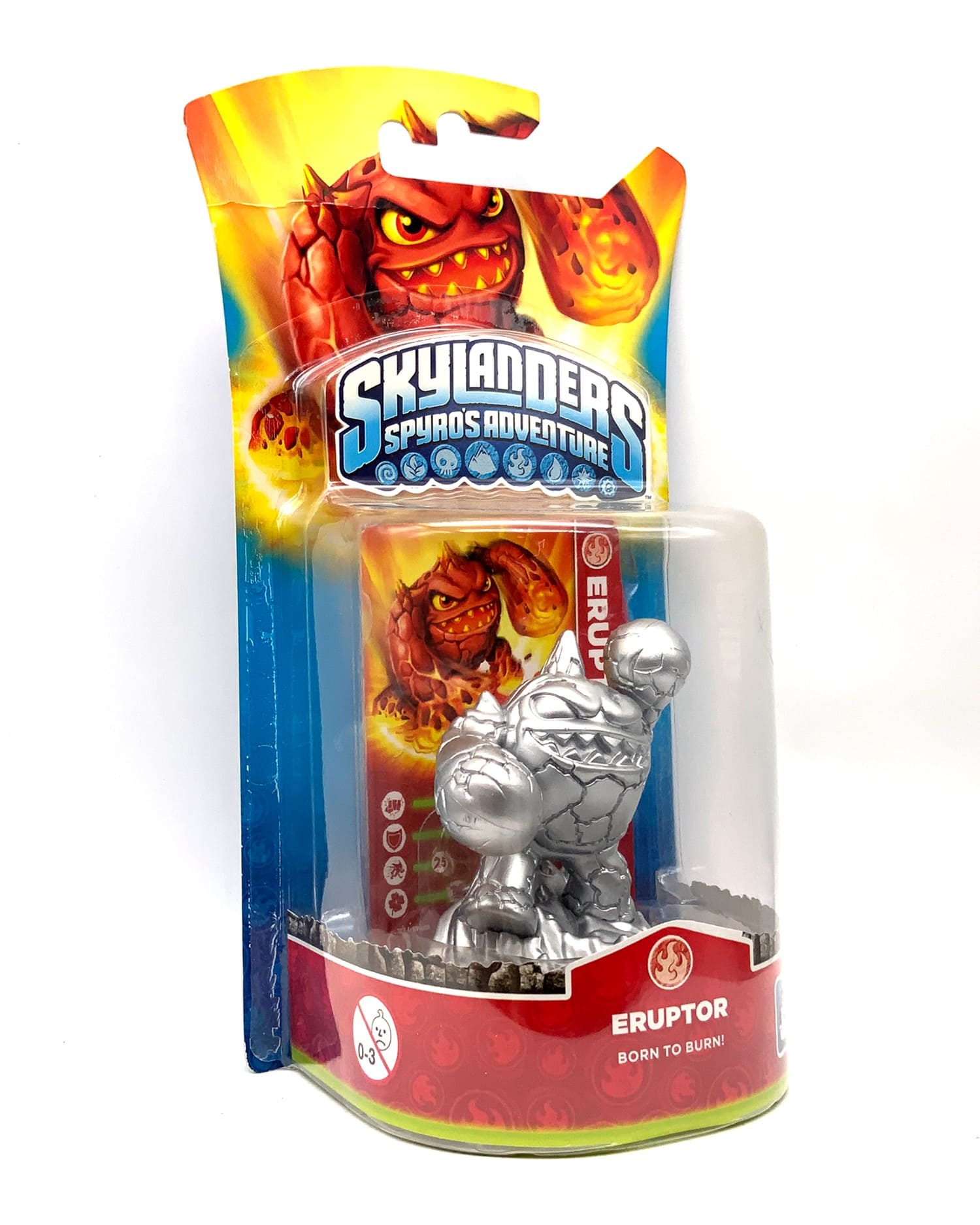 Skylanders Spyros Adventure Silver Eruptor Chase Variante in OVP