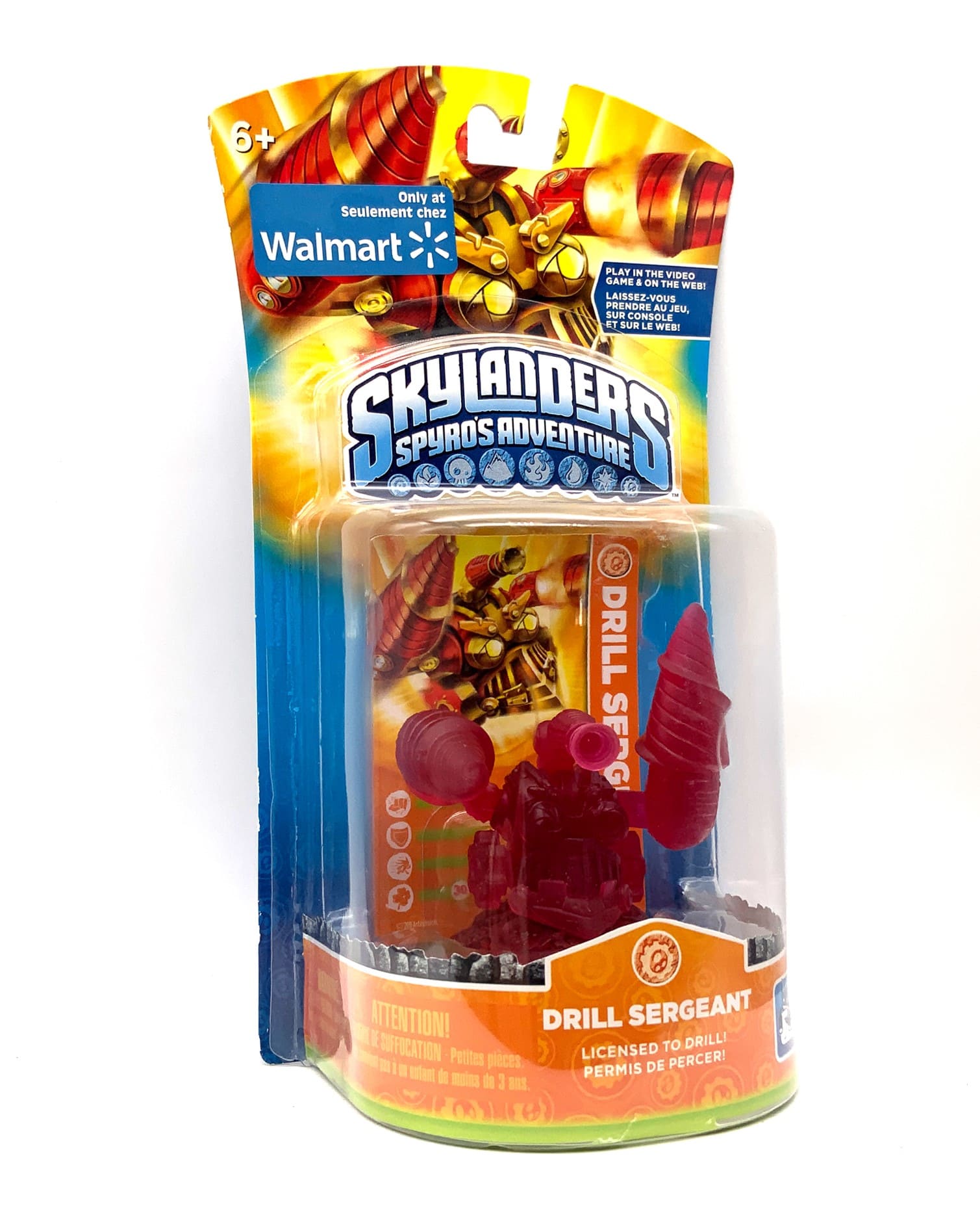 Skylanders Spyros Adventure Red Drill Sergant in OVP