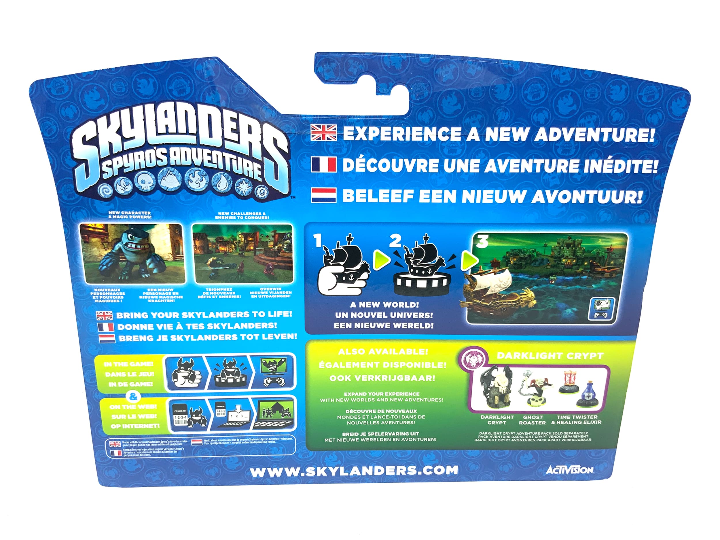 Skylanders Spyros Adventure Pirate Seas Adventure Pack in OVP