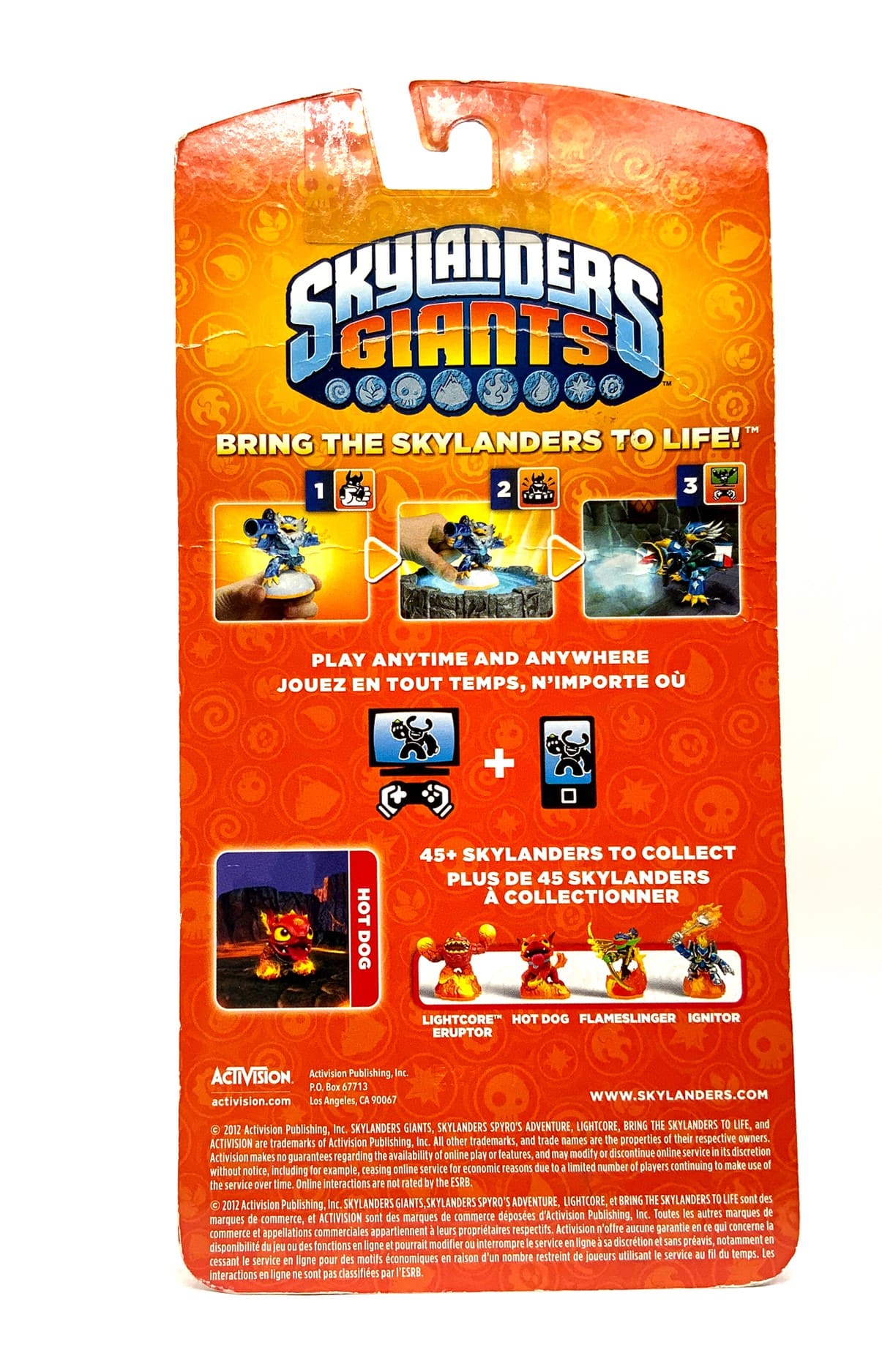 Skylanders Giants Bronze Hot Dog Chase Variante in OVP