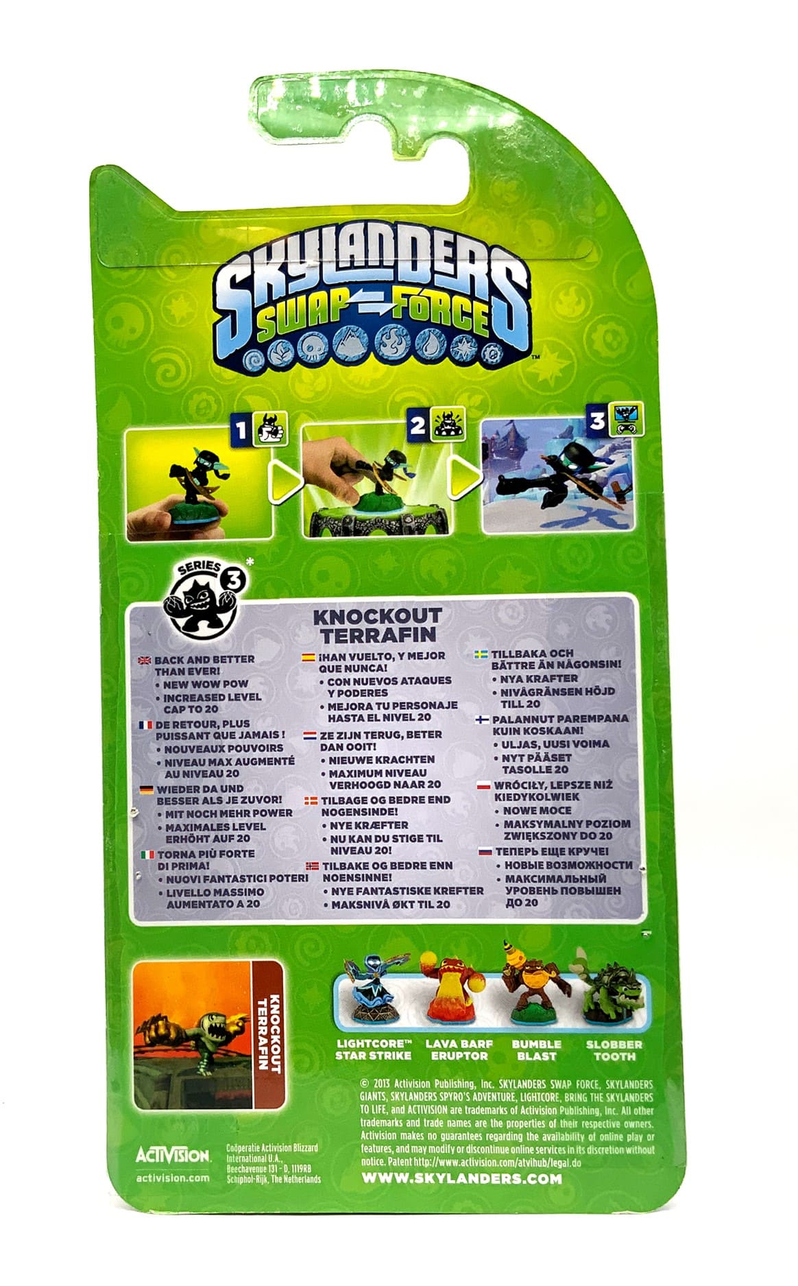 Skylanders Swap Force Knockout Terrafin in OVP
