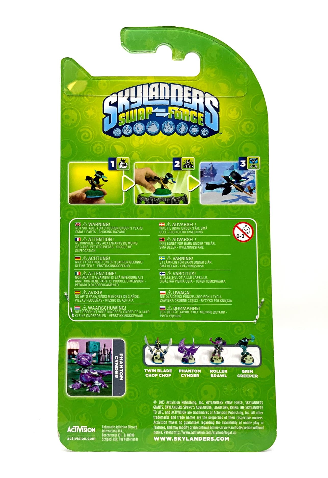 Skylanders Swap Force Phantom Cynder in OVP