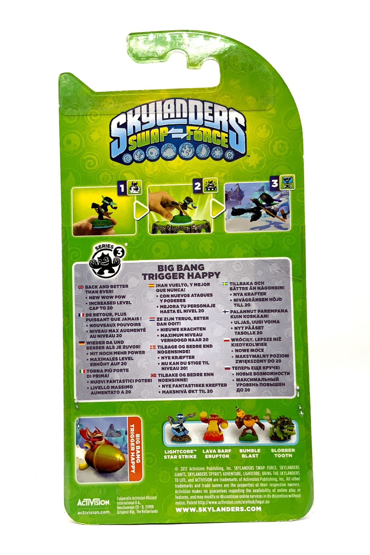 Skylanders Swap Force Big Bang Trigger Happy in OVP