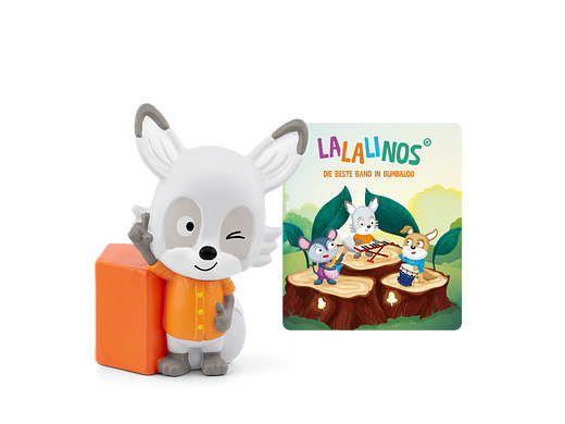 Tonie Figuren Lalalinos Die beste Band in Bumbaloo (Akio) Hörfigur für Toniebox