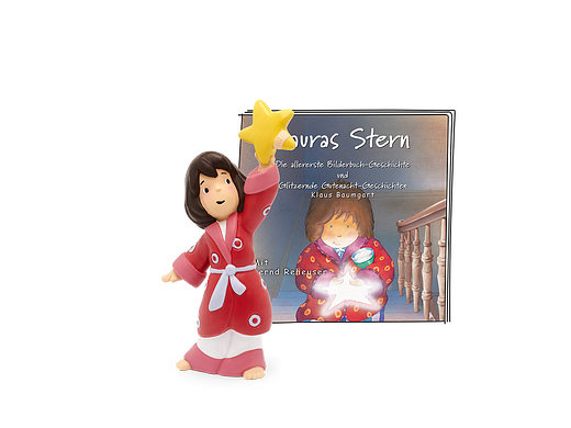 Tonie Figures Laura's Star La toute première histoire de livre d'images et des histoires scintillantes au coucher Figurine audio pour Toniebox
