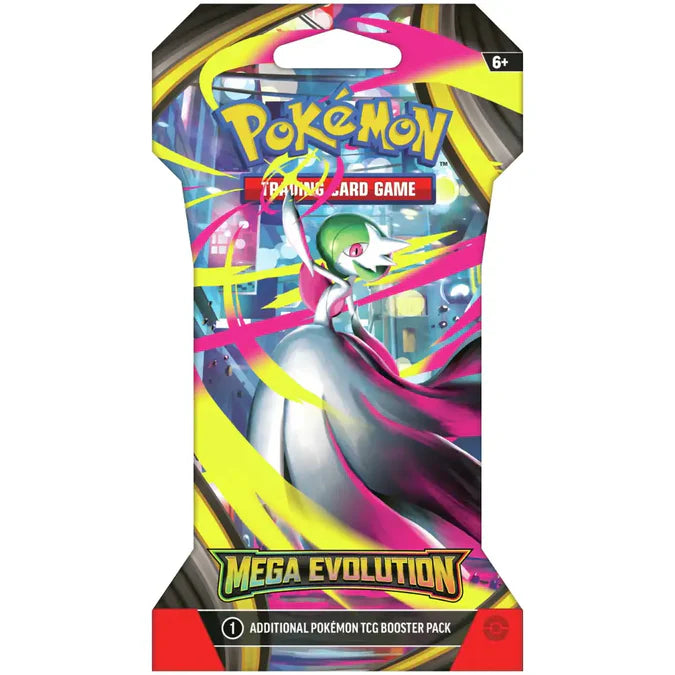 Pokémon Mega Evolution Sleeved Booster (englisch)