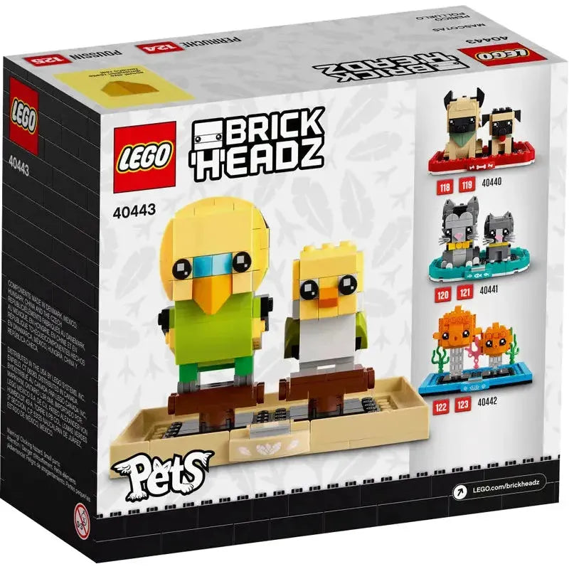 LEGO® Brickheadz Poussin et perruche 40443