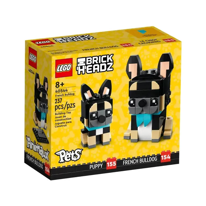 LEGO® Brickheadz Chiot et bouledogue français 40544