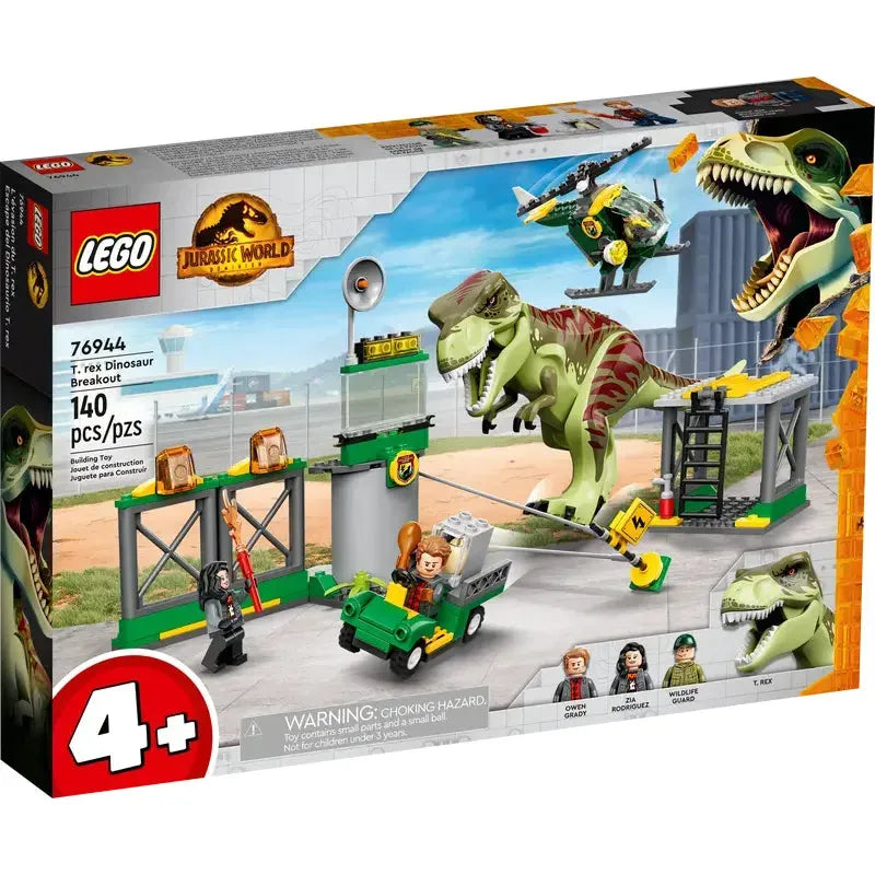 LEGO® Jurassic World L'évasion du dinosaure T-Rex 76944
