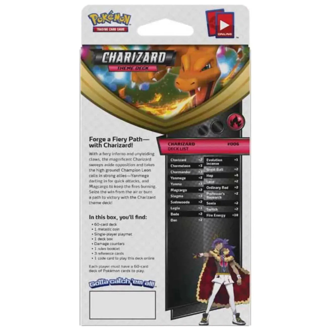 Pokémon Sword &amp; Shield Charizard Vivid Voltage Theme Deck (English)