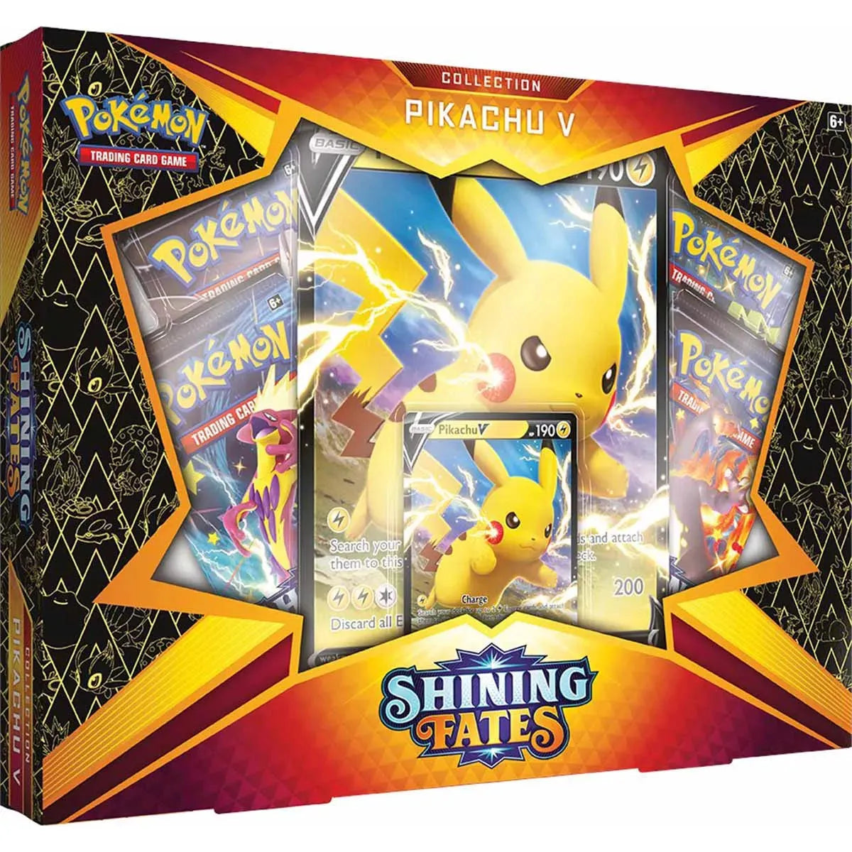 Pokémon Sword &amp; Shield Shining Fates Pikachu V Collection (English)