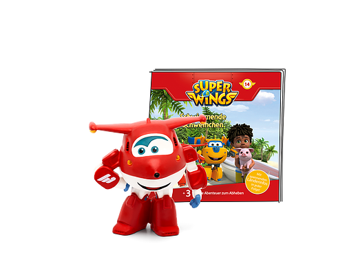 Figurine audio Tonie Figures Super Wings Swimming Pigs pour Toniebox