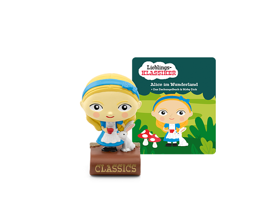 Tonie figures Favorite classic Alice in Wonderland and two other classics Audio figure for Toniebox