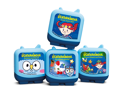 Tonie Figures Lichterkinder Learning with LIKI and LUMI – Set Audio Figure for Toniebox