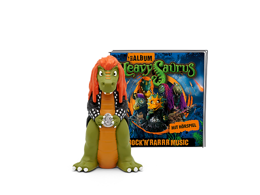 Figurine audio musicale Heavysaurus Rock'n Rarrr de Tonie Figures pour Toniebox