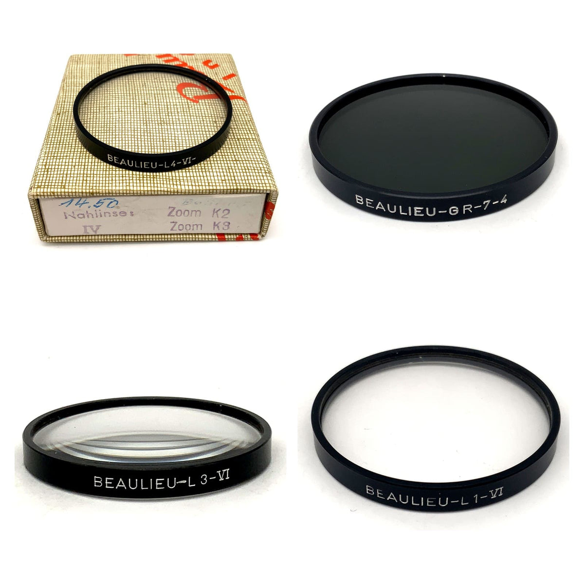 Beaulieu Filter Auswahl Nahlinse Graufilter 40,5mm Objektivfilter Kamerafilter