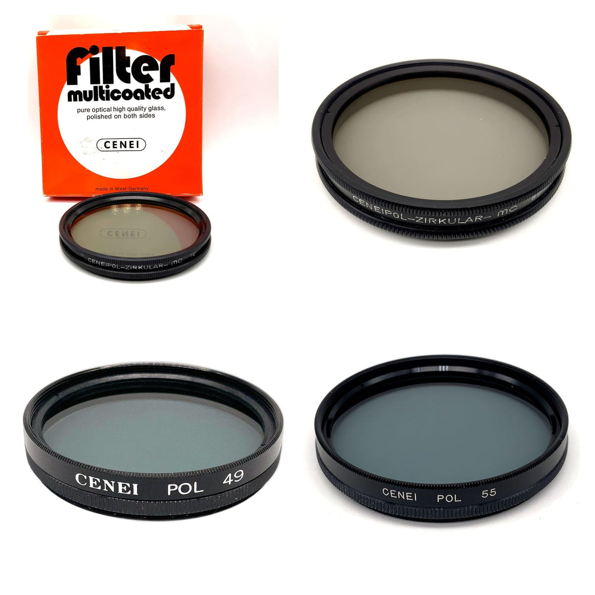 Cenei Polfilter Auswahl 49 55 67 72mm Objektivfilter Polarisationsfilter