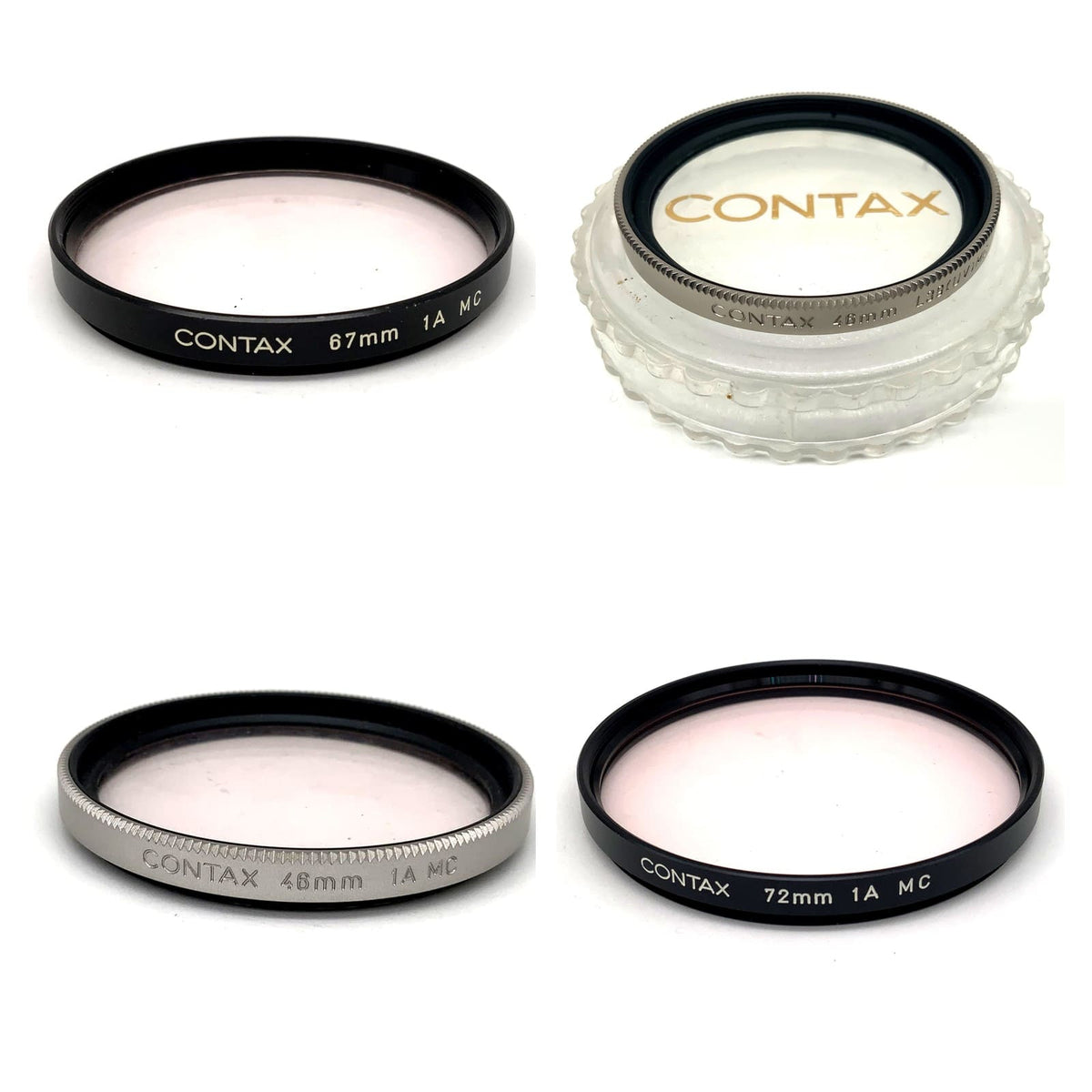 Contax Filter Auswahl Skylight UV 46 55 67 72mm Objektivfilter Kamerafilter