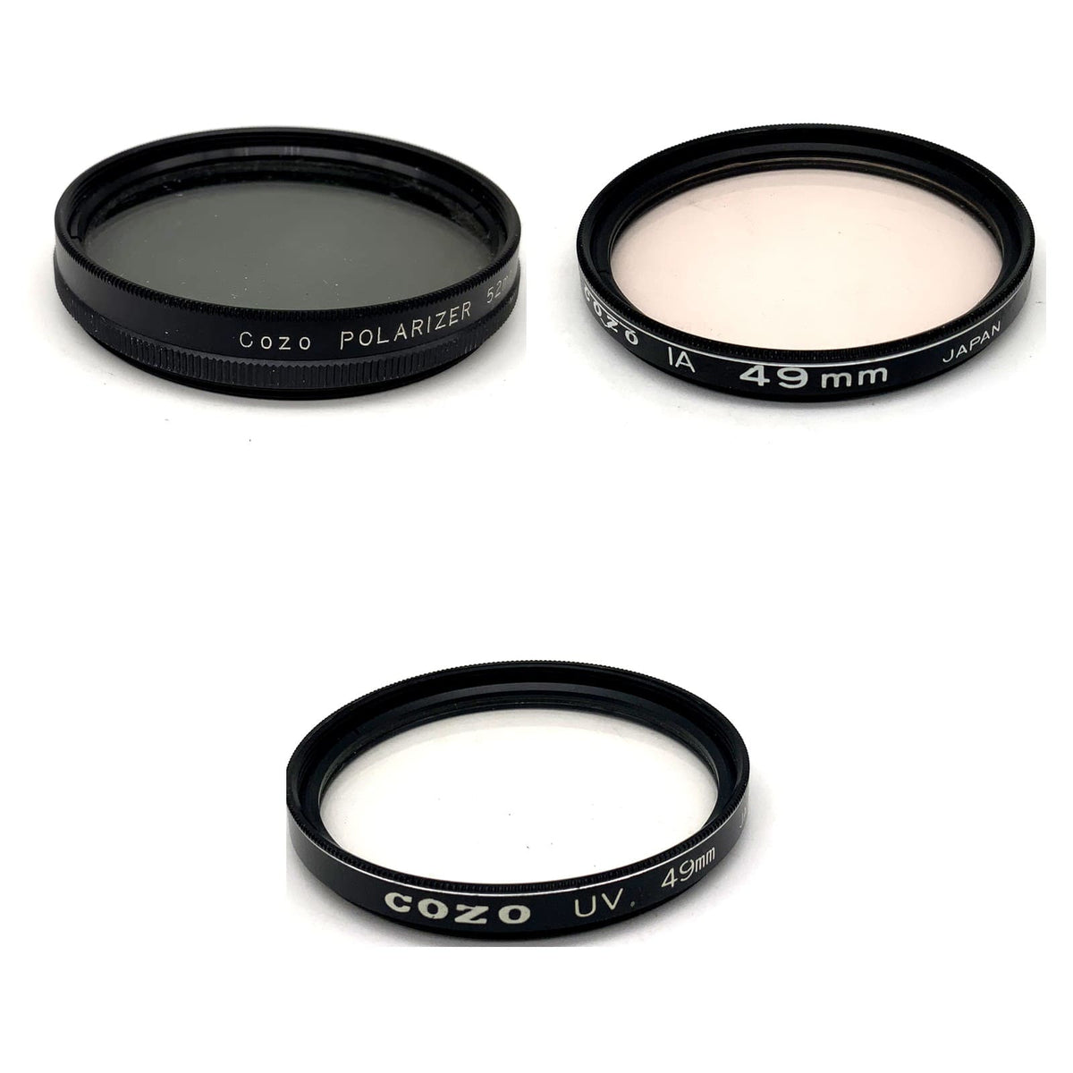 Cozo Filter Auswahl UV Skylight Polfilter 49 52mm Objektivfilter Kamerafilter