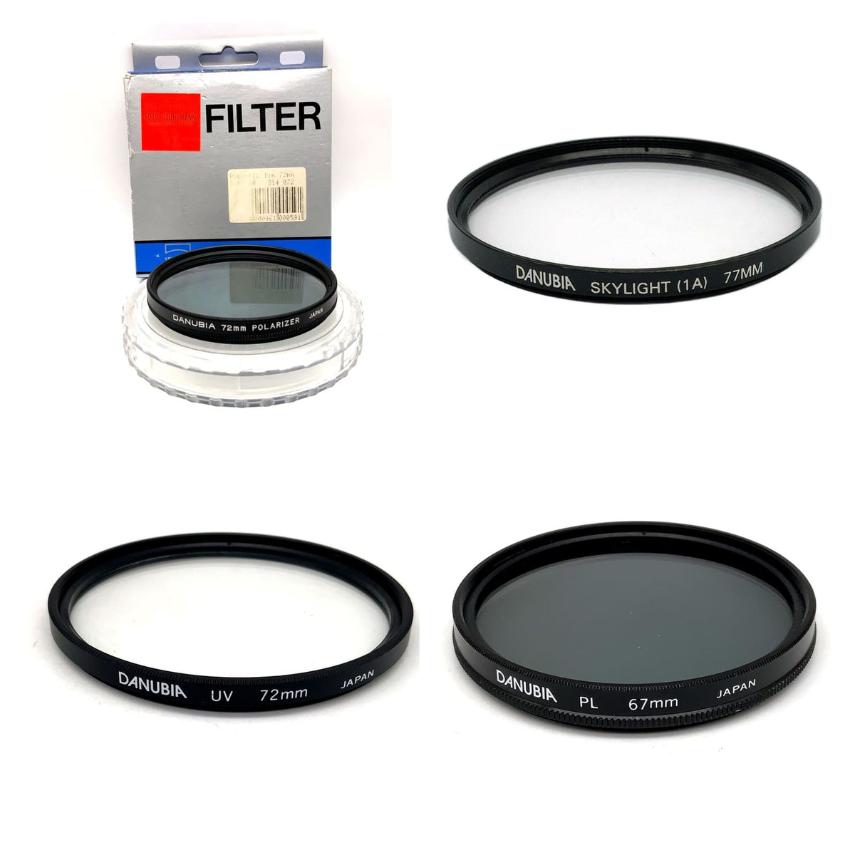 Danubia Filter Auswahl UV Skylight Polfilter 52 55 58 62 67 72mm Objektivfilter