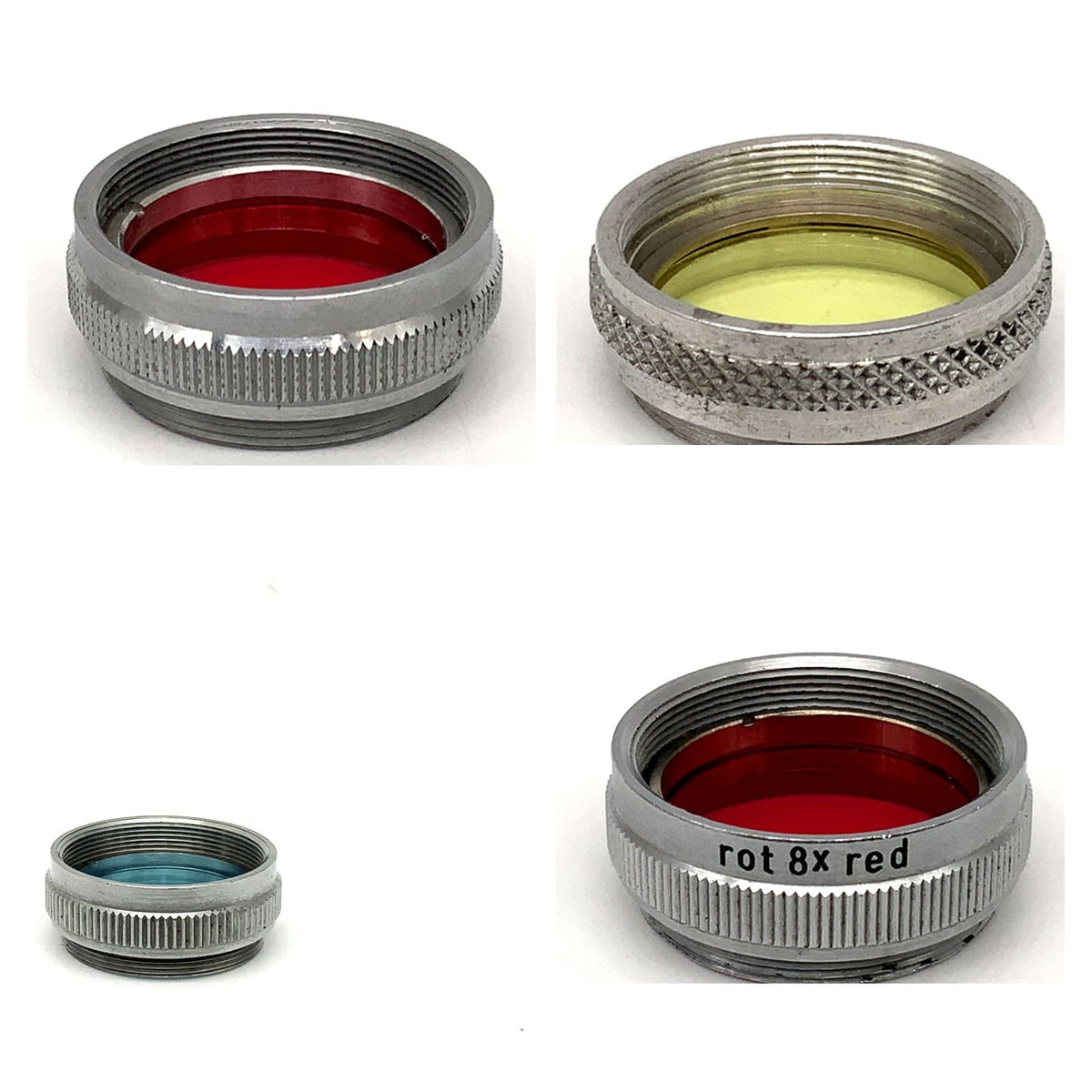 Farbfilter 20mm Auswahl Gelbgrün Rot Blau Filter Schwarzweiß SW-Filter
