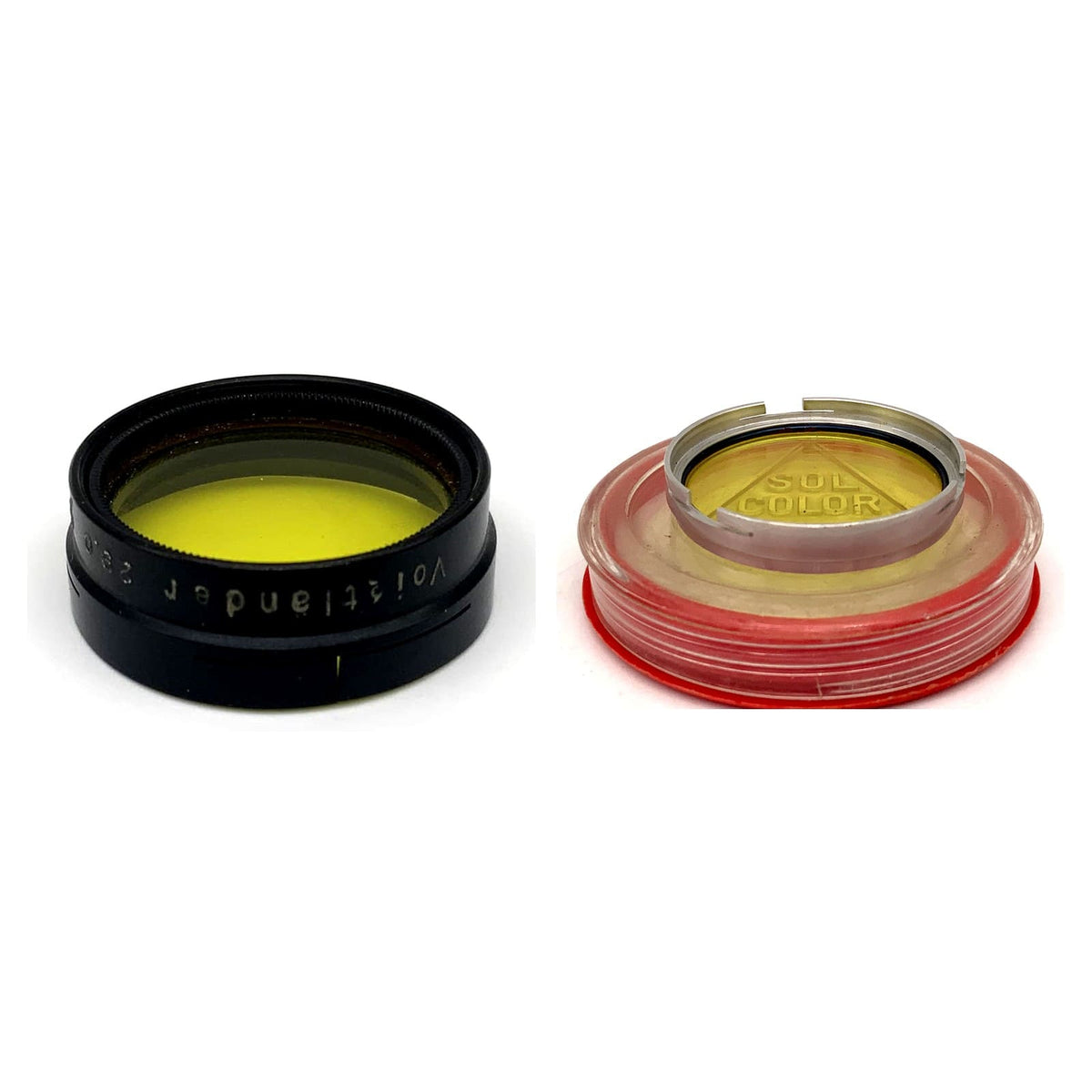 Farbfilter 29mm Auswahl Gelb Sol Color Voigtländer Filter Schwarzweiß SW-Filter
