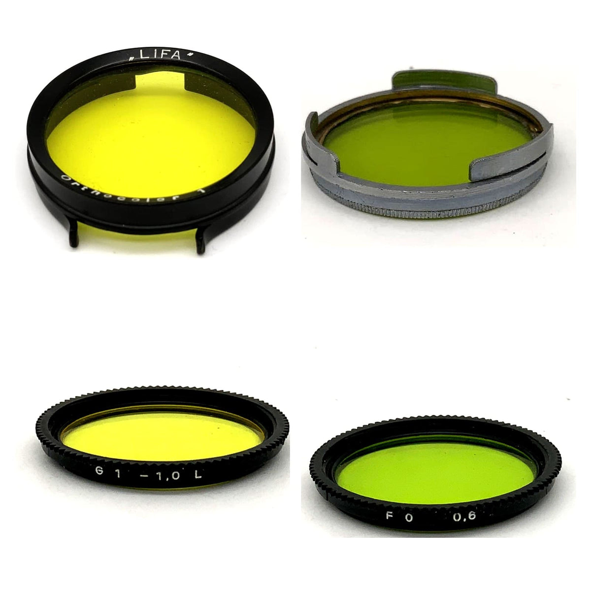 Farbfilter 33mm Auswahl Gelb Grün Lifa B+W Filter Schwarzweiß SW-Filter