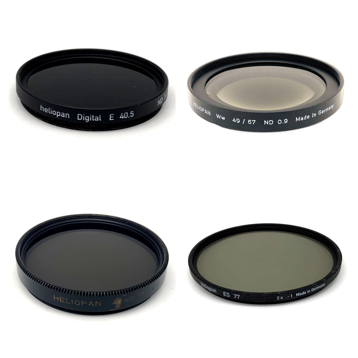 Heliopan Graufilter Auswahl 31 40,5 46 49 77mm Objektivfilter ND-Filter