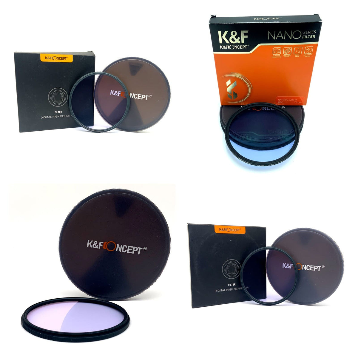 K&F Concept Fluoreszenzfilter Auswahl 77 82mm Objektivfilter Kamerafilter