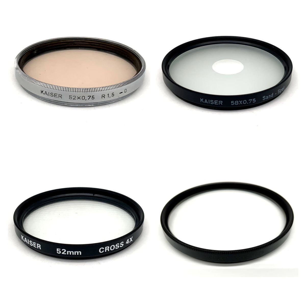 Kaiser Filter Auswahl UV Skylight Gitterfilter Nahlinse 40,5 49mm Objektivfilter