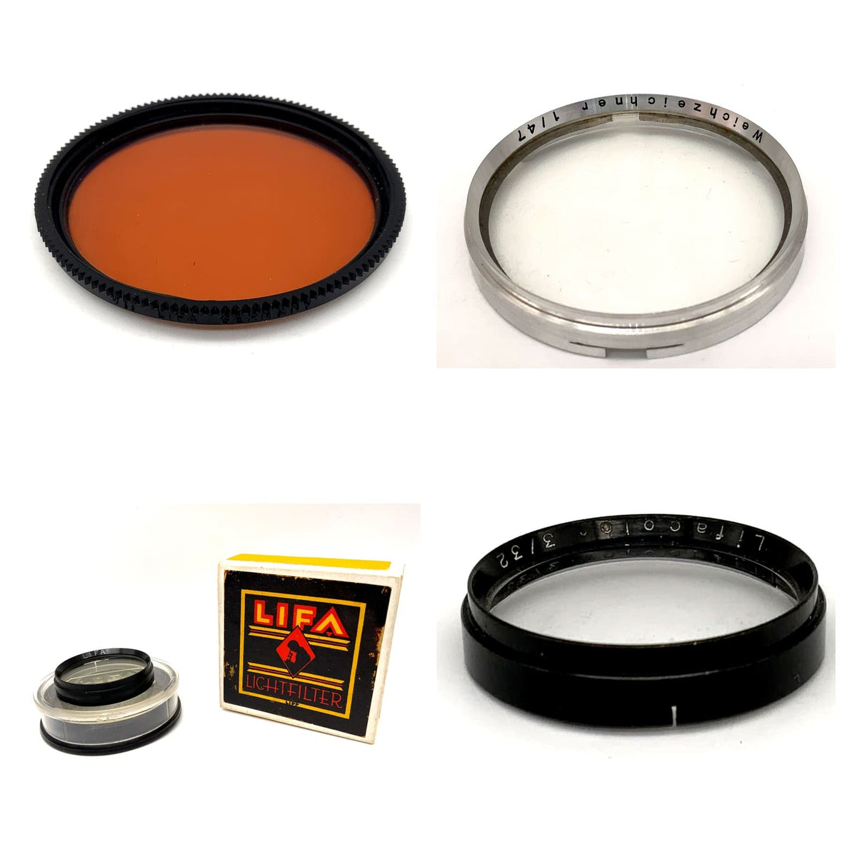 Lifa Filter Auswahl Korrekturfilter Nahlinse UV Weichzeichner Objektivfilter